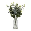 Eucalyptus In Glass Vase