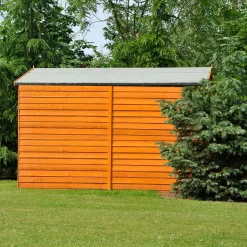 Shire 10 X 6ft Shed Overlap Double Door - No Windows -Garden Tool Store 13082797 1504862497771857