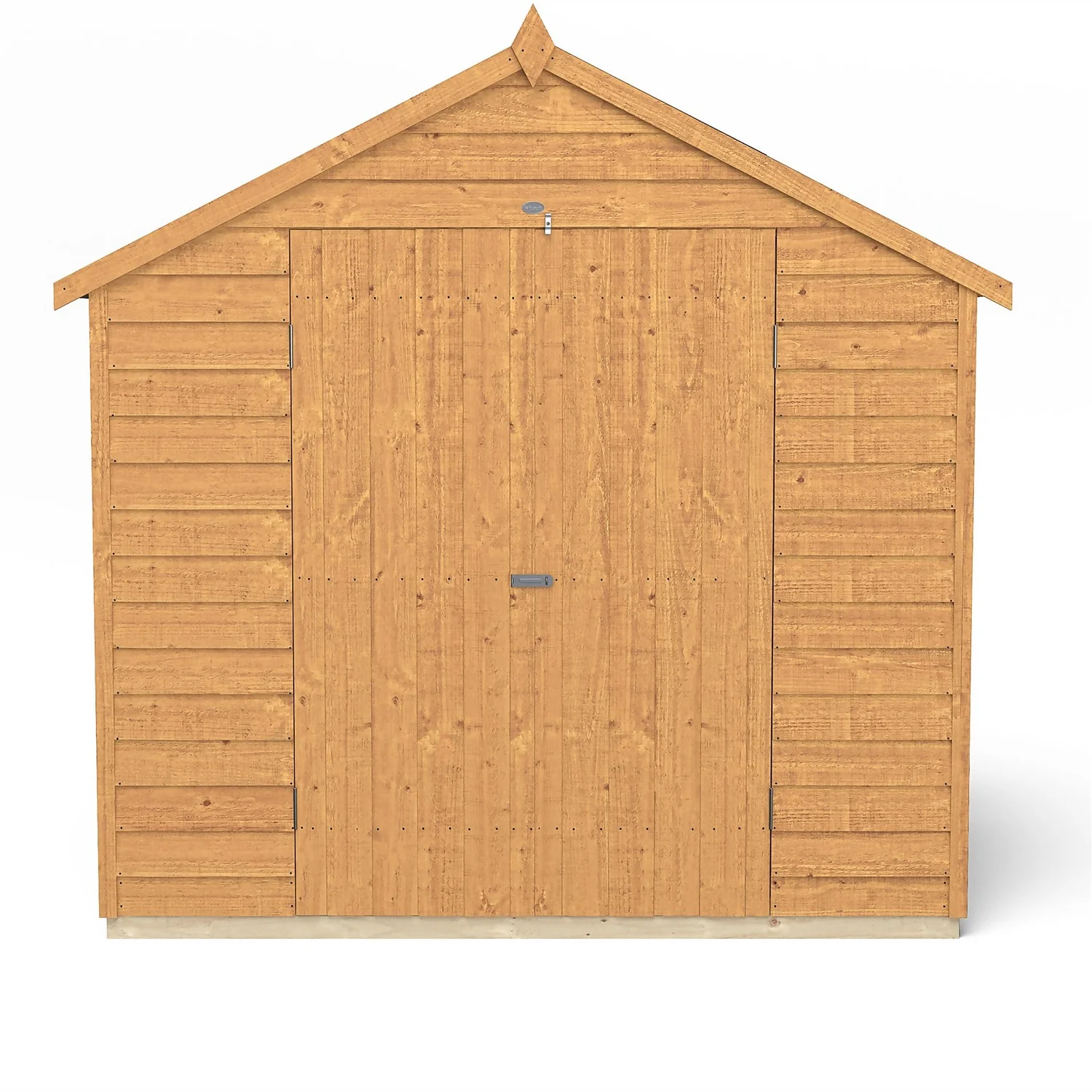 Forest Overlap Dip Treated 7x5ft Apex Shed - Double Door 2 Forest Overlap Dip Treated 7x5ft Apex Shed - Double Door - Image 2