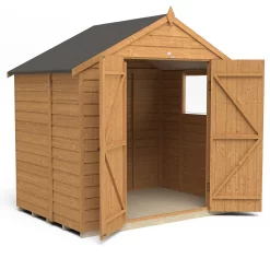 Forest Overlap Dip Treated 7x5ft Apex Shed - Double Door 11 Forest Overlap Dip Treated 7x5ft Apex Shed - Double Door -Garden Tool Store 13129475 5934953458753448