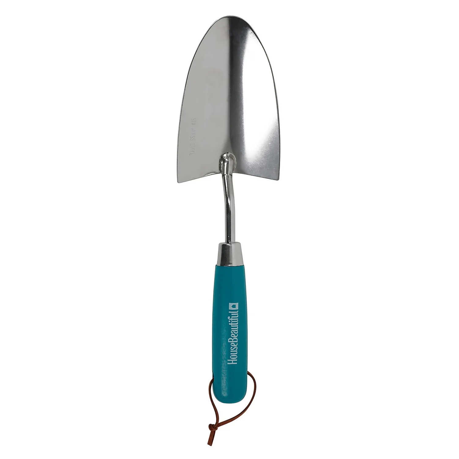 House Beautiful Stainless Steel Hand Trowel With A Teal Painted Hardwood Handle 1 House Beautiful Stainless Steel Hand Trowel With A Teal Painted Hardwood Handle