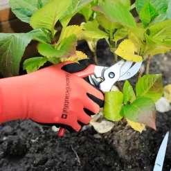 House Beautiful Gardening Gloves - Orange & Black -Garden Tool Store 13188715 1084928026753869