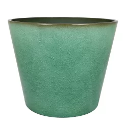 Glazed Finish Green Planter - 40cm
