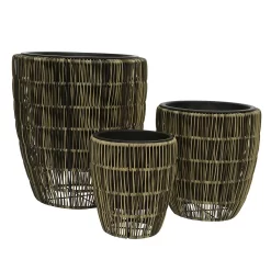 Kate Round Rattan Planter - Medium 6 Kate Round Rattan Planter - Medium -Garden Tool Store 13222499 1644934511057963