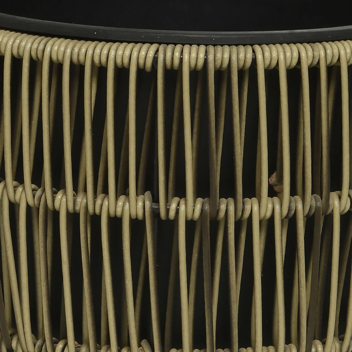 Kate Round Rattan Planter - Medium 2 Kate Round Rattan Planter - Medium - Image 2