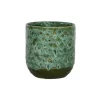 House Beautiful Emerald Glaze Planter 16cm