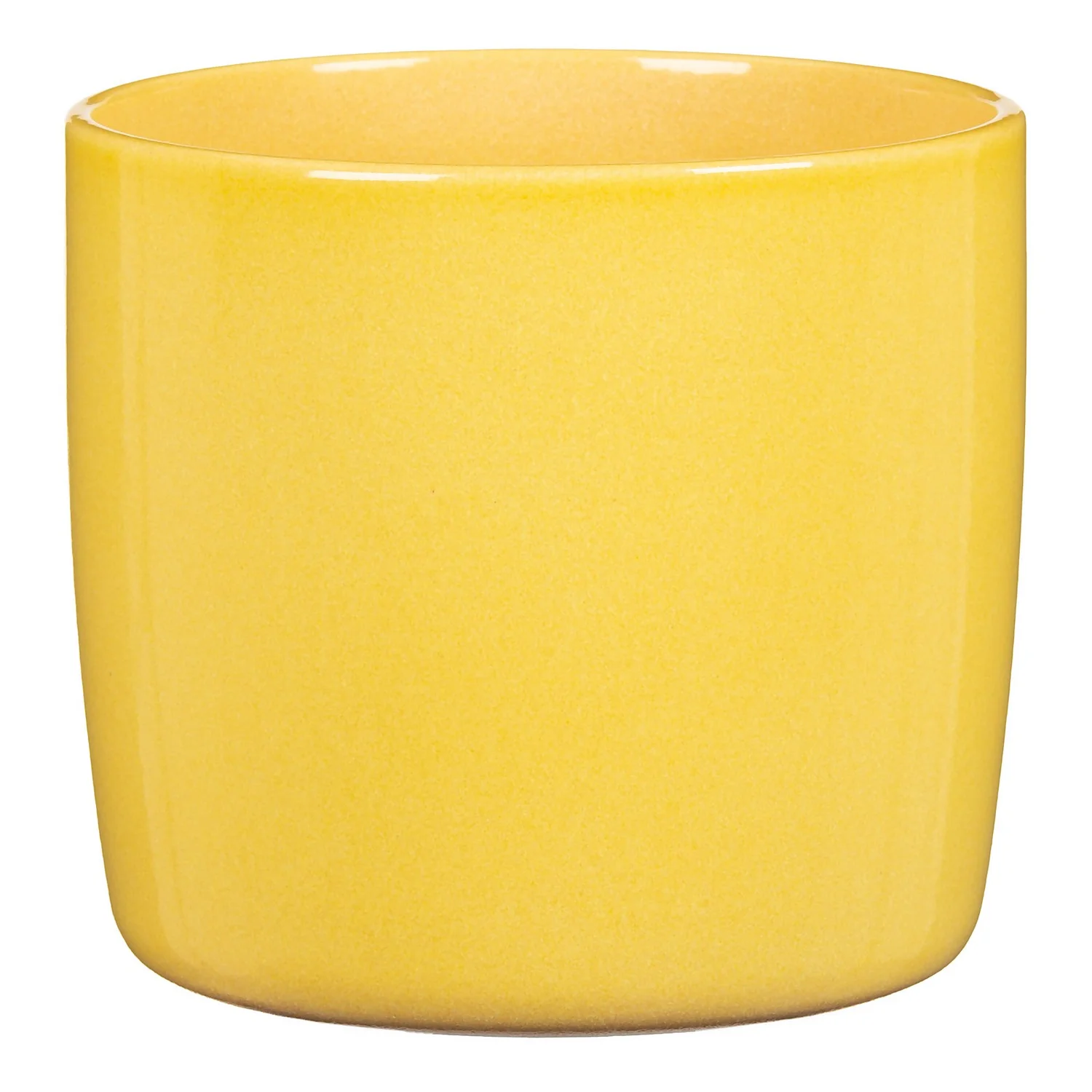 Yellow Solare Plant Pot - 21cm 1 Yellow Solare Plant Pot - 21cm