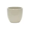 Glazed Cream Heritage Egg Pot - 21cm