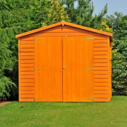 Shire 10 X 15ft Double Door Overlap Garden Shed -Garden Tool Store 13505234 6114926497356569