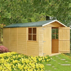Shire 7 X 13ft Jersey Double Door Garden Shed - Including Installation -Garden Tool Store 13505244 1694926470099955