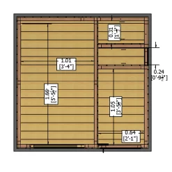 Shire 6 X 6ft Multi Store Garden Shed -Garden Tool Store 13505250 1624933733567394
