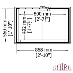Shire Handy Garden Storage 3x2ft 11 Shire Handy Garden Storage 3x2ft -Garden Tool Store 13508666 1184931200396461