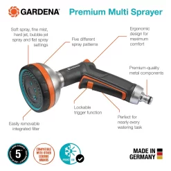 GARDENA Premium Multi-Sprayer -Garden Tool Store 13514456 1864936407805257