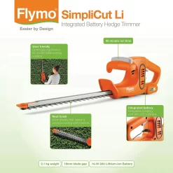 Flymo SimpliCut Cordless Hedge Trimmer -Garden Tool Store 13524808 1594936857993480