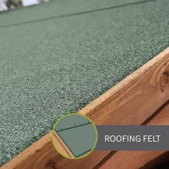 Country Living 7ft X 7ft Premium Sandon Double Storey Playhouse With Veranda Painted + Installation - Thorpe Towers Grey -Garden Tool Store 13554916 4604945373909514