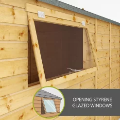 Mercia 20ft X 10ft Premium Shiplap Modular Workshop Shed - Including Installation -Garden Tool Store 13555765 7424949337482187