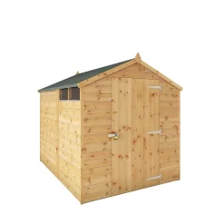 Mercia 8ft X 6ft Premium Shiplap Security Apex Shed