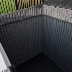 Lifetime Horizontal Plastic Outdoor Storage Shed -Garden Tool Store 13660824 2364949050975392