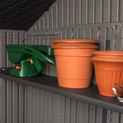 Lifetime Plastic Outdoor Storage Shed - 8x7.5ft 13 Lifetime Plastic Outdoor Storage Shed - 8x7.5ft -Garden Tool Store 13660827 7584949053287834