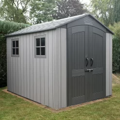 Lifetime Plastic Outdoor Storage Shed - 7x9.5ft 10 Lifetime Plastic Outdoor Storage Shed - 7x9.5ft -Garden Tool Store 13660828 1444949046026310