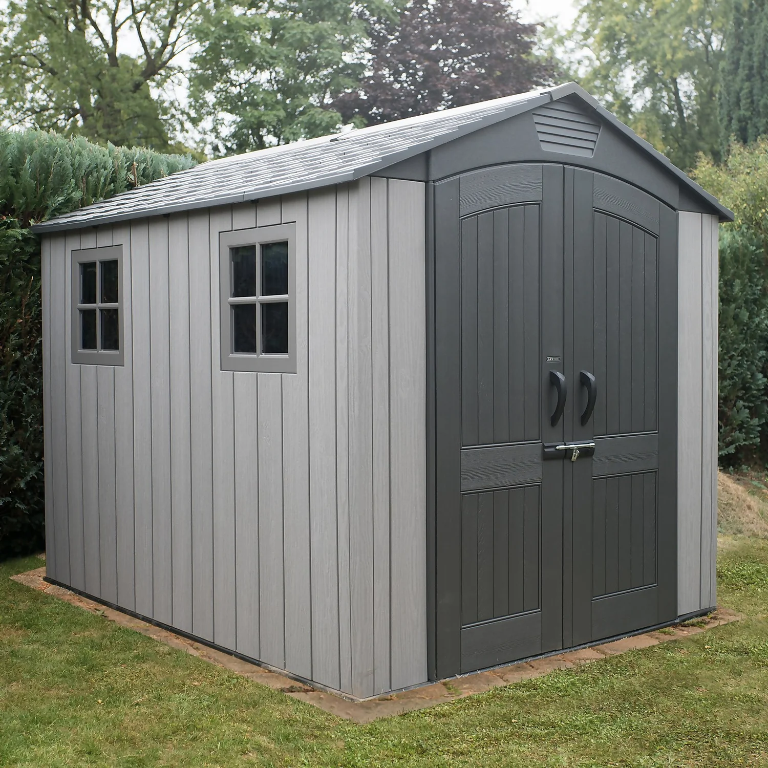 Lifetime Plastic Outdoor Storage Shed - 7x9.5ft 4 Lifetime Plastic Outdoor Storage Shed - 7x9.5ft - Image 4
