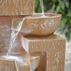 Stylish Fountain Sparkling Bowls Water Feature With LEDs 11 Stylish Fountain Sparkling Bowls Water Feature With LEDs -Garden Tool Store 13846048 1034971880455348