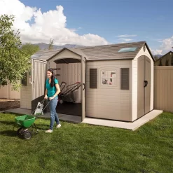 Lifetime 15 X 8ft Outdoor Storage Shed - Installation Included 8 Lifetime 15 X 8ft Outdoor Storage Shed - Installation Included -Garden Tool Store 13911312 1254978027790847