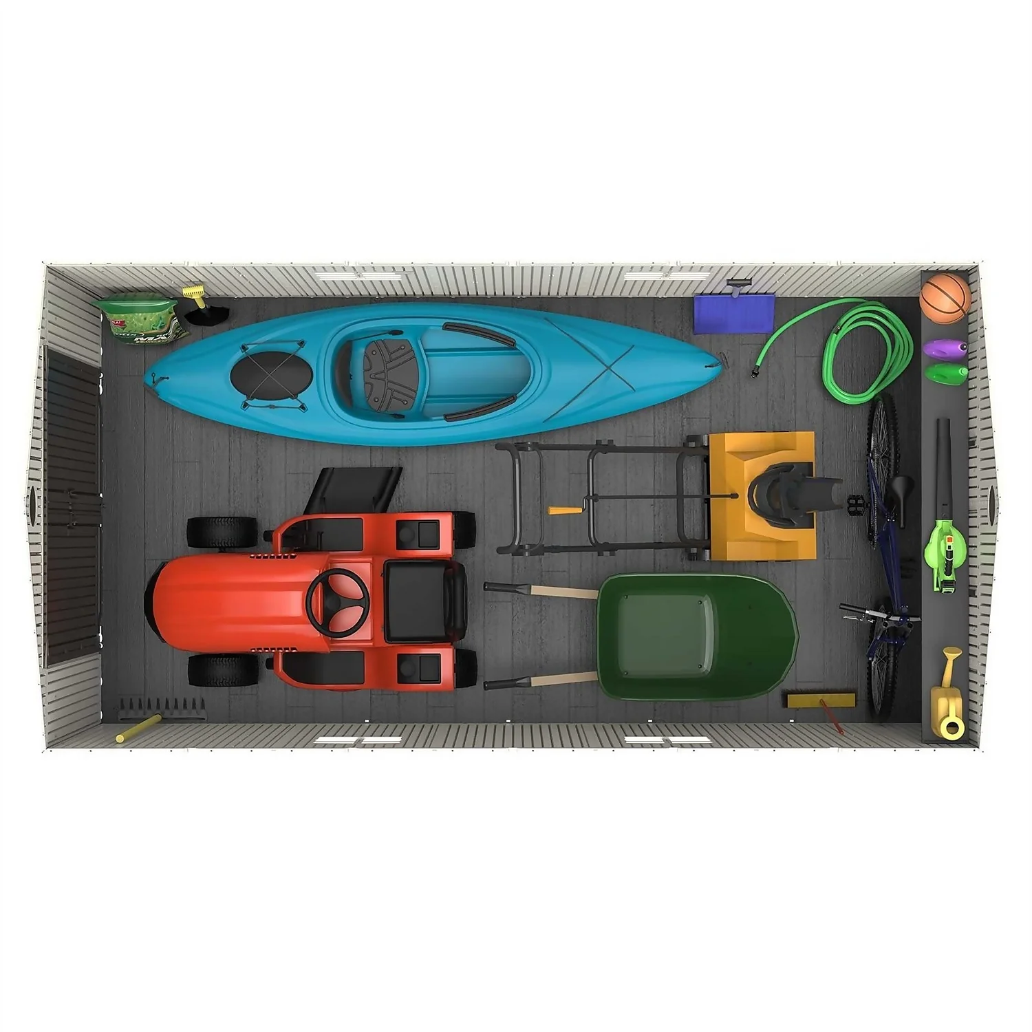 Lifetime 15 X 8ft Outdoor Storage Shed - Installation Included 5 Lifetime 15 X 8ft Outdoor Storage Shed - Installation Included - Image 5