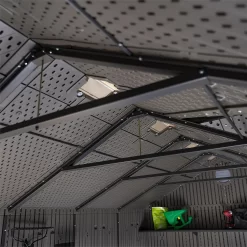 Lifetime 15 X 8ft Rough Cut Dual Entry Outdoor Storage Shed - Installation Included -Garden Tool Store 13911316 1624978028177826