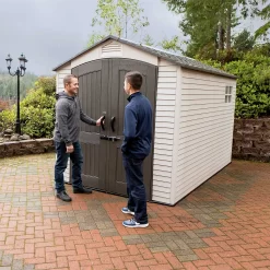 Lifetime 7 X 12ft Outdoor Storage Shed - Installation Included -Garden Tool Store 13911317 1094978027908306