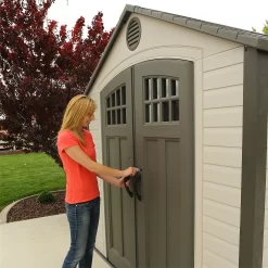 Lifetime 8 X 20ft Outdoor Storage Shed - Installation Included -Garden Tool Store 13911318 1454978028111742