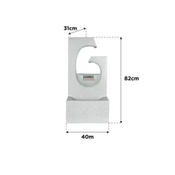 Stylish Fountain Ango Falls Garden Water Feature With LEDs -Garden Tool Store 13947169 2745005844527581