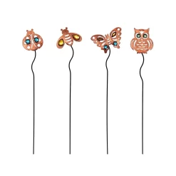 Homebase Stake Ornament - Copper Effect -Garden Tool Store 13955516 8345014596880500