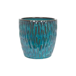 Chiswick Textured Pot Green - 38cm