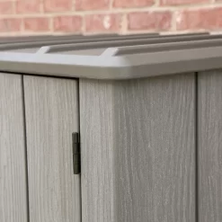 LIFETIME 1500L Vertical Storage Shed - Rough-Cut Brown -Garden Tool Store 13997404 6504999835458260