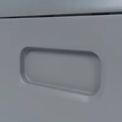 LIFETIME 515L Modern Outdoor Storage Deck Box - Rough-Cut Grey -Garden Tool Store 13997405 2065000055419655