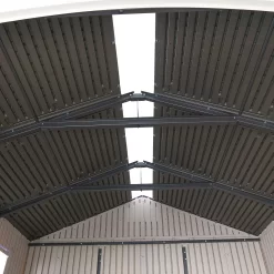 Lifetime 7x7ft Outdoor Storage Shed - Beige 14 Lifetime 7x7ft Outdoor Storage Shed - Beige -Garden Tool Store 13997407 2144999834894551