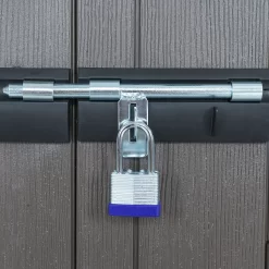 Lifetime 7x7ft Outdoor Storage Shed - Beige 18 Lifetime 7x7ft Outdoor Storage Shed - Beige -Garden Tool Store 13997407 5164999835067726