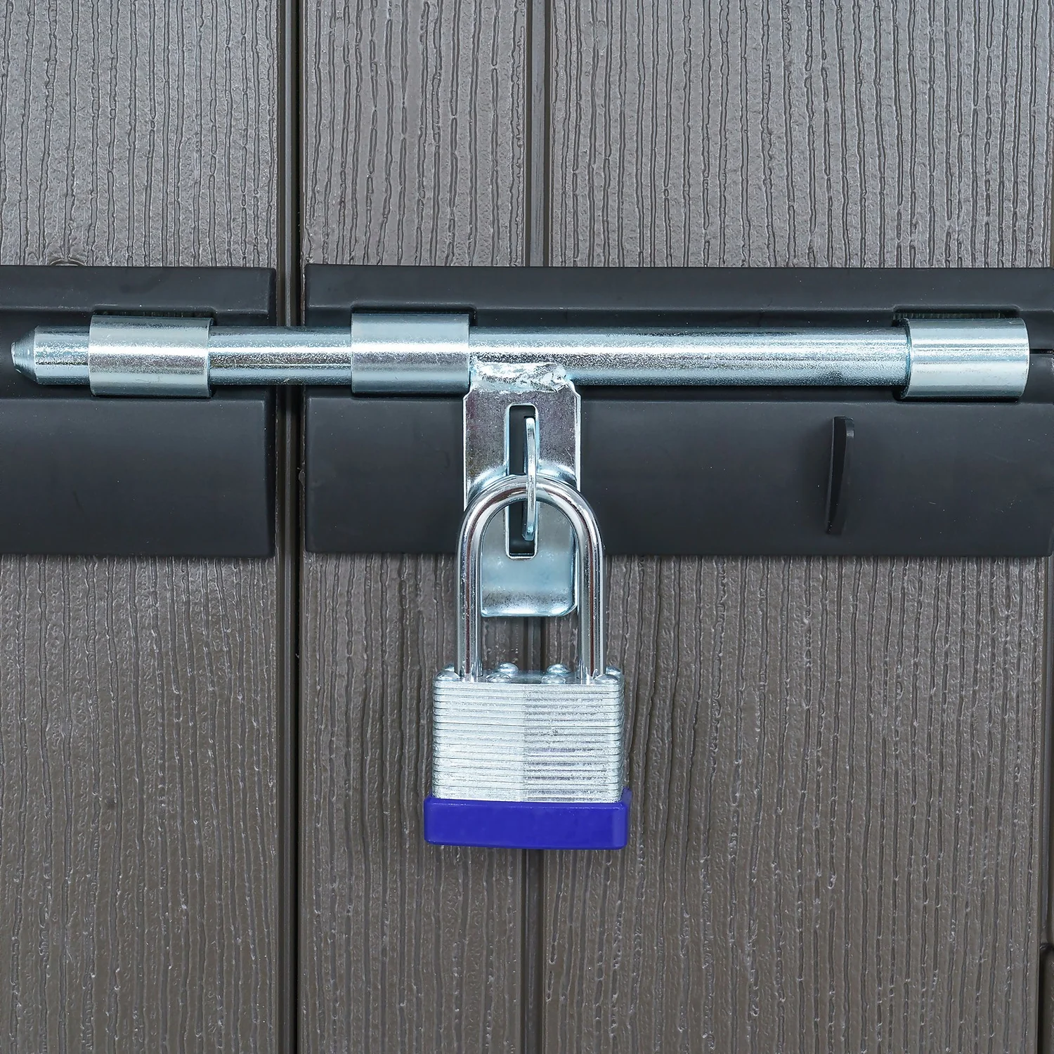 Lifetime 7x7ft Outdoor Storage Shed - Beige 9 Lifetime 7x7ft Outdoor Storage Shed - Beige - Image 9