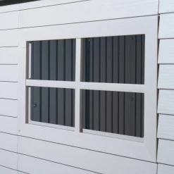 Lifetime 7x7ft Outdoor Storage Shed - Beige 16 Lifetime 7x7ft Outdoor Storage Shed - Beige -Garden Tool Store 13997407 6834999834980258