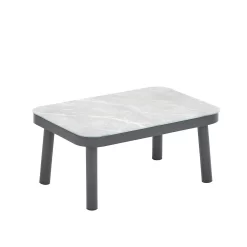 Heba Grey Metal Garden Corner Sofa Set -Garden Tool Store 14005702 6005022704839677