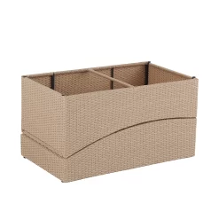 Natural Folding Rattan Sun Lounger -Garden Tool Store 14005776 1205022649860294