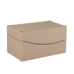 Natural Folding Rattan Sun Lounger -Garden Tool Store 14005776 1845022649821495