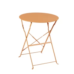 Millie Metal Bistro Set - Yellow -Garden Tool Store 14005784 1815022384428685