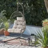 Grey Single Garden Hanging Chair