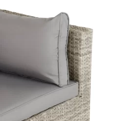 Cairo Grey Rattan Effect Garden Sofa Set -Garden Tool Store 14005786 1475022103262325